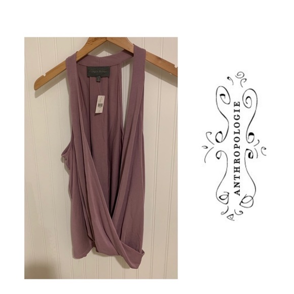 Sunday in Brooklyn Cupro halter from Anthropologie - Picture 2 of 4